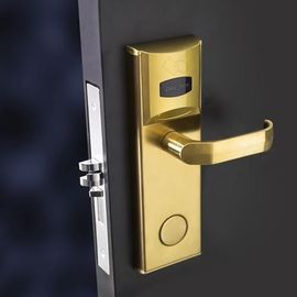 China Card Hotel Electronic Door Locks , Hotel Room Security Door Locks supplier