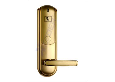 China Golden Smart Card Hotel Door Lock Mifare 1K S50 Card Required L1830J supplier