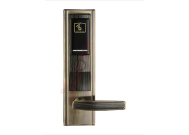 China Rooms Key Card Door Lock For Hotels 13.56MHz Low Battery Voltage Warning supplier