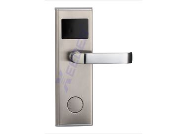 China 40mm-50mm Thickness Hotel Room Door Locks Silver Color 2 Years Warranty supplier