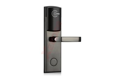 China Card Access Door Lock , Smart Card Hotel Door Lock Mechanical Key Override Function supplier