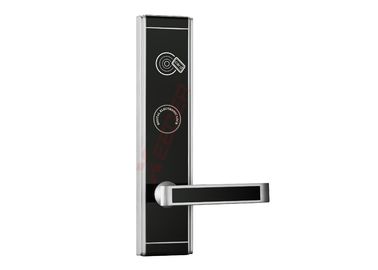 Black Rfid Hotel Lock System , Rfid Hotel Door Lock System L1826N