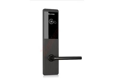 Black Card Access Door Lock System , Rfid Based Door Lock System 4.8V
